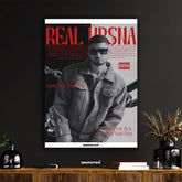 Real B$na - Hip-Hop Inspired Magazine Cover Poster
